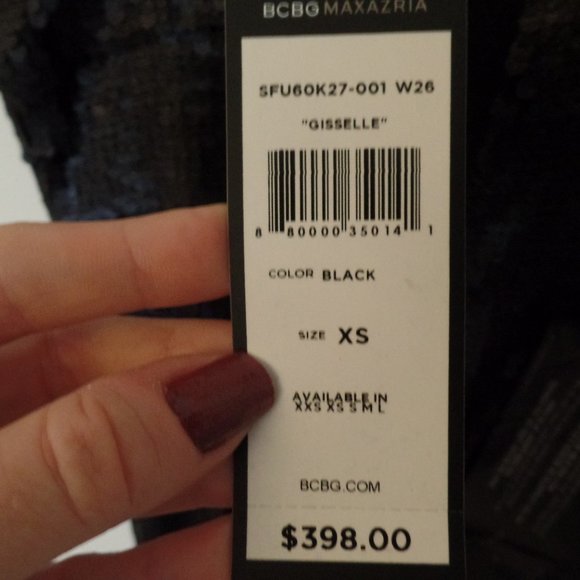 Final Markdown ++ New BCBG $398 Gisselle Dress - Picture 5 of 6
